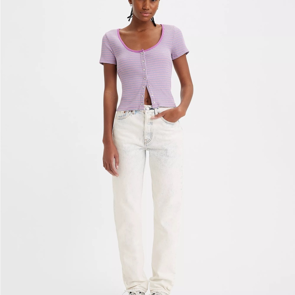 Levi's Premium 501 '81 WOMEN'S JEANS 100% Cotton Light Wash NWT 33x29